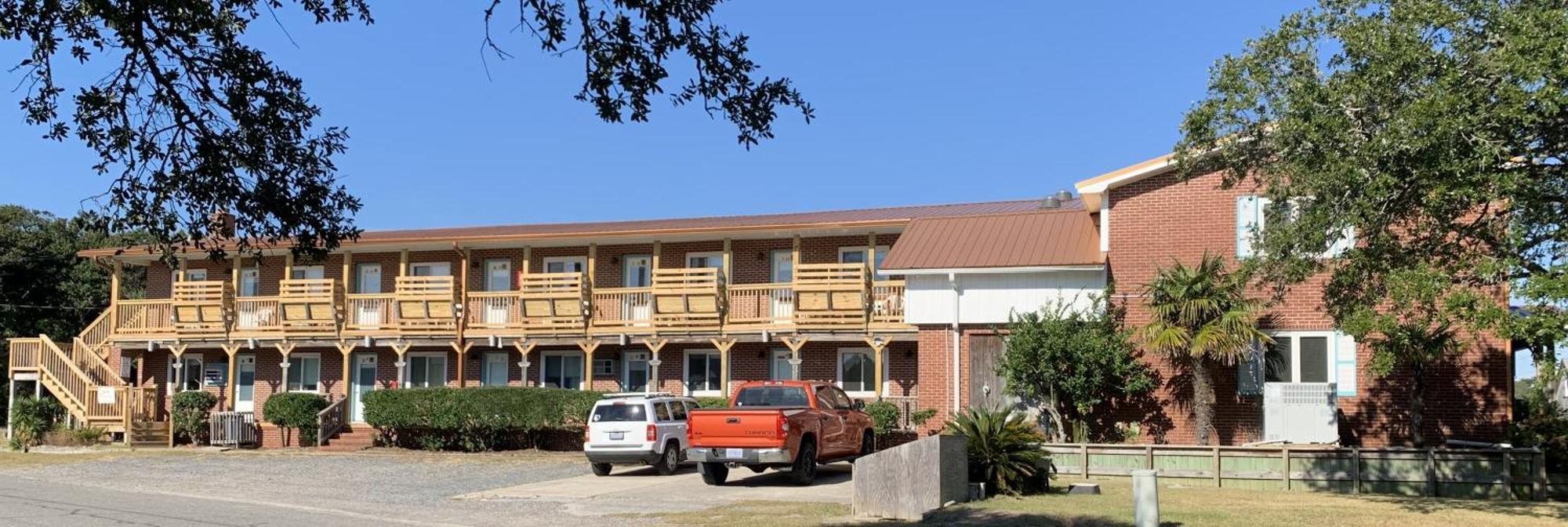 Cape Pines Motel Buxton Buitenkant foto